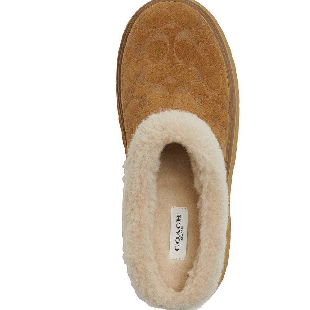 COACH Women's Cecelia Slip-On Platform Clogs - Picture 8 of 11